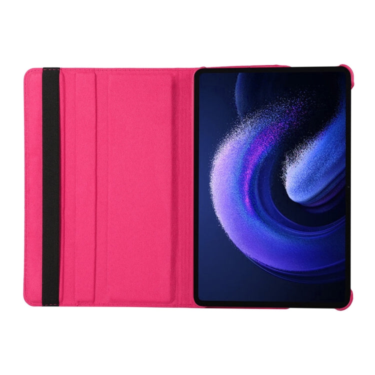 For Xiaomi Pad 6 / Pad 6 Pro ENKAY 360 Degree Rotation Stand Litchi Leather Smart Tablet Case(Black)