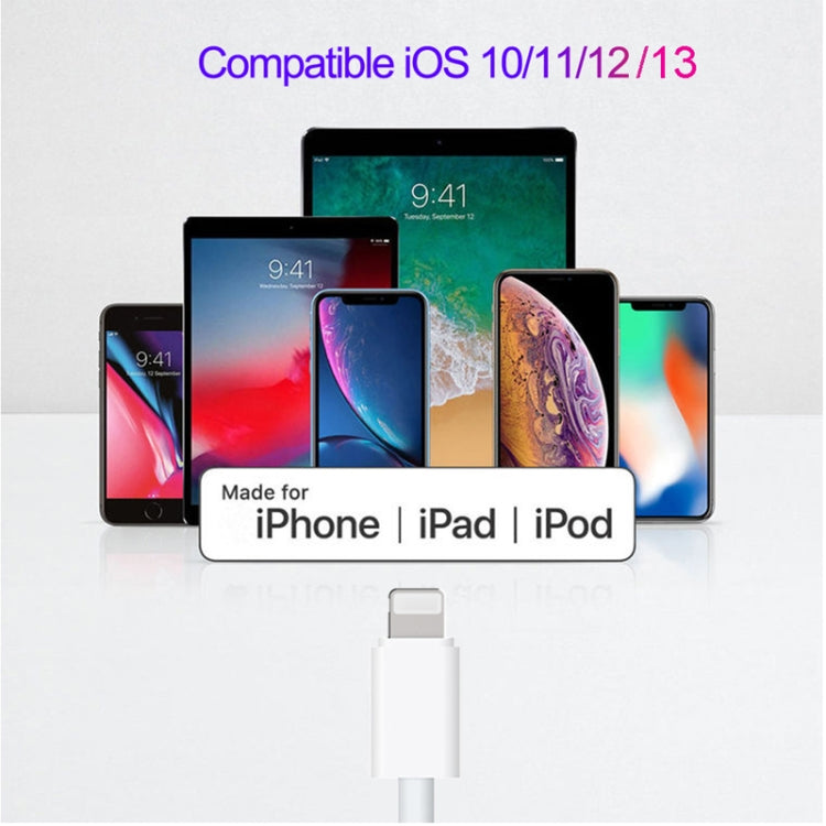 SDC-20W 2 in 1 PD 20W USB-C / Type-C Travel Charger + 3A PD3.0 USB-C / Type-C to 8 Pin Fast Charge Data Cable Set, Cable Length: 2m, EU Plug