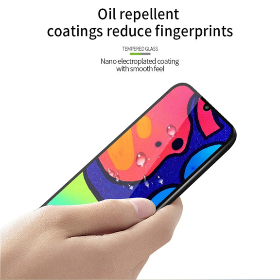 For Samsung Galaxy M21S MOFI 9H 2.5D Full Screen Tempered Glass Film(Black)