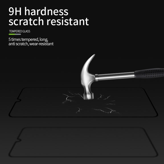 For Huawei Nova 8 SE MOFI 9H 2.5D Full Screen Tempered Glass Film(Black)