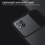 For Xiaomi Poco C3 MOFI Xing Dun Series Translucent Frosted PC + TPU Privacy Anti-glare Shockproof All-inclusive Protective Case(Black)