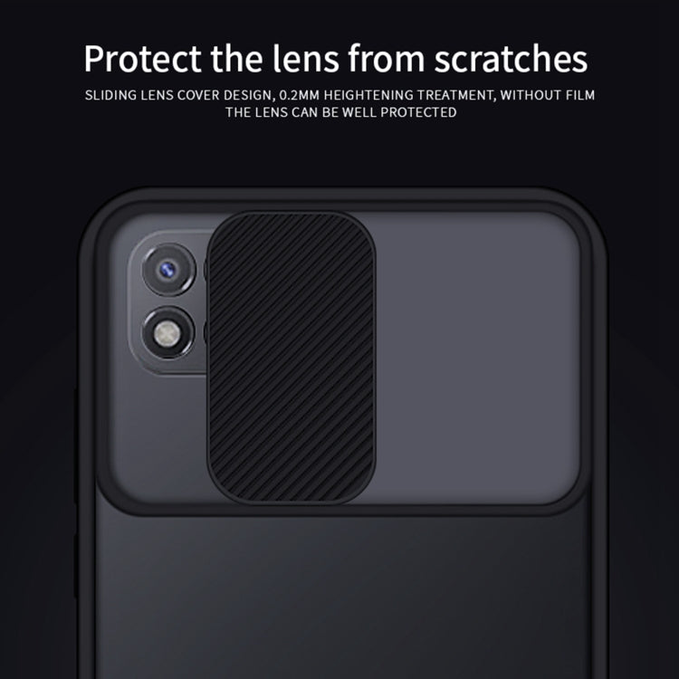 For Xiaomi Poco C3 MOFI Xing Dun Series Translucent Frosted PC + TPU Privacy Anti-glare Shockproof All-inclusive Protective Case(Black)