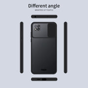 For Xiaomi Poco C3 MOFI Xing Dun Series Translucent Frosted PC + TPU Privacy Anti-glare Shockproof All-inclusive Protective Case(Black)
