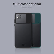 For Xiaomi Poco C3 MOFI Xing Dun Series Translucent Frosted PC + TPU Privacy Anti-glare Shockproof All-inclusive Protective Case(Black)