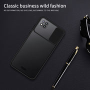 For Xiaomi Poco C3 MOFI Xing Dun Series Translucent Frosted PC + TPU Privacy Anti-glare Shockproof All-inclusive Protective Case(Green)