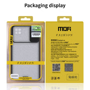 For Xiaomi Poco C3 MOFI Xing Dun Series Translucent Frosted PC + TPU Privacy Anti-glare Shockproof All-inclusive Protective Case(Black)