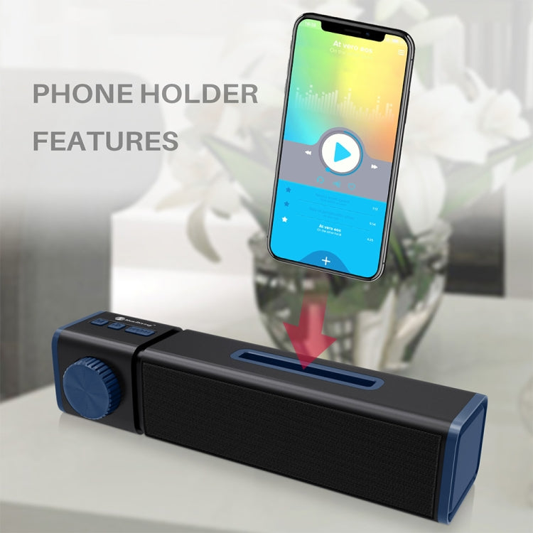 New Rixing NR4023 TWS Wireless Stereo Bluetooth Speaker, Support TF Card & MP3 & FM & Hands-free Call & 3.5mm AUX(Red)