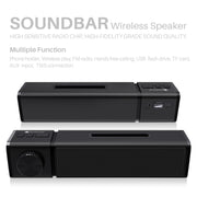 New Rixing NR4023 TWS Wireless Stereo Bluetooth Speaker, Support TF Card & MP3 & FM & Hands-free Call & 3.5mm AUX(Green)