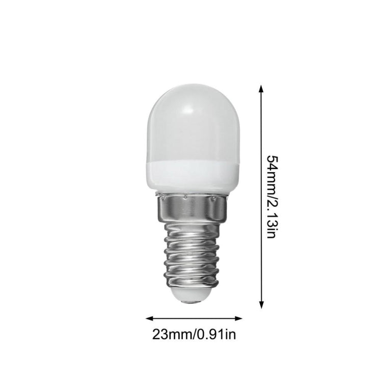 E14 Mini LED Bulb  Durable Energy-saving Light Source Spotlight, AC 220V(Cold White)