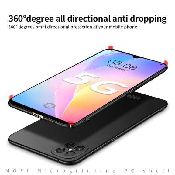 For Huawei nova 8 SE MOFI Frosted PC Ultra-thin Hard Case (Red)