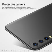 For vivo Y30 MOFI Frosted PC Ultra-thin Hard Case (Black)