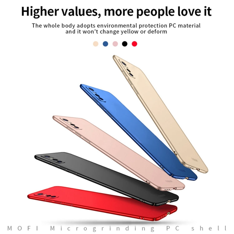 For vivo Y73s MOFI Frosted PC Ultra-thin Hard Case (Red)
