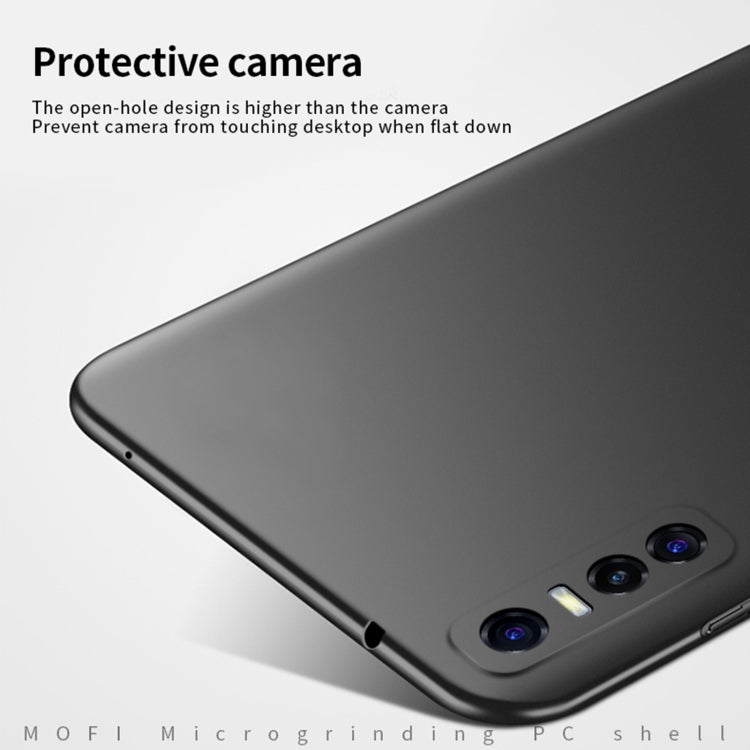 For vivo Y73s MOFI Frosted PC Ultra-thin Hard Case (Red)