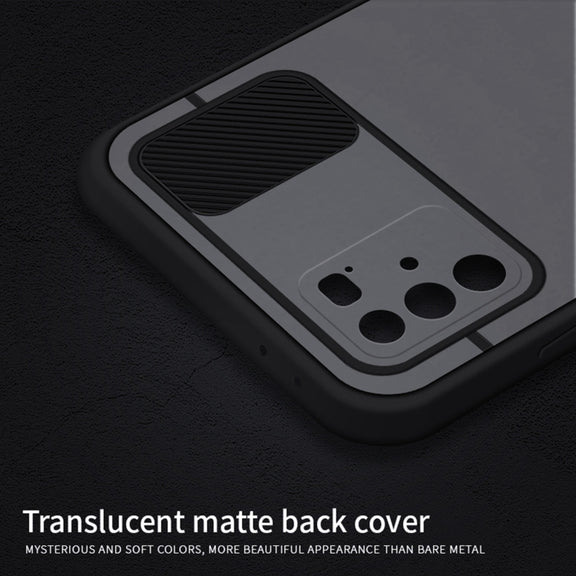 For Samsung Galaxy S10 Lite MOFI Xing Dun Series Translucent Frosted PC + TPU Privacy Anti-glare Shockproof All-inclusive Protective Case(Black)