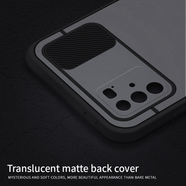 For Samsung Galaxy S10 Lite MOFI Xing Dun Series Translucent Frosted PC + TPU Privacy Anti-glare Shockproof All-inclusive Protective Case(Black)