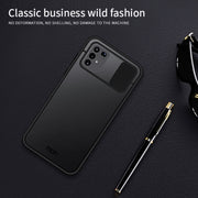 For Samsung Galaxy S10 Lite MOFI Xing Dun Series Translucent Frosted PC + TPU Privacy Anti-glare Shockproof All-inclusive Protective Case(Black)