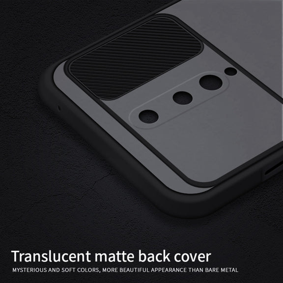For OnePlus 8 MOFI Xing Dun Series Translucent Frosted PC + TPU Privacy Anti-glare Shockproof All-inclusive Protective Case(Black)