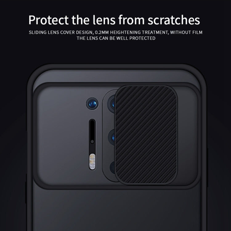 For OnePlus 8 Pro MOFI Xing Dun Series Translucent Frosted PC + TPU Privacy Anti-glare Shockproof All-inclusive Protective Case(Black)