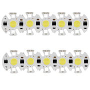 10 PCS COB LED Light Chip AC 220V LED Bulb Light Intelligent IC Driver Bulb Light DIY Spotlight Downlight Chip Outdoor Flood Light(10W(Cold White))