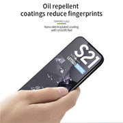 For Samsung Galaxy S21 5G MOFI 9H 2.5D Full Screen Tempered Glass Film(Black)