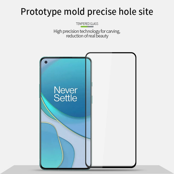 For OnePlus 8T MOFI 9H 2.5D Full Screen Tempered Glass Film(Black)