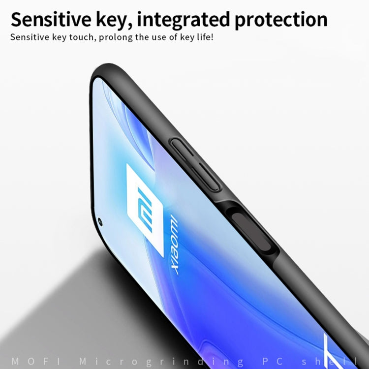 For Xiaomi Mi 10T / 10T Pro / K30S MOFI Frosted PC Ultra-thin Hard C(Black)