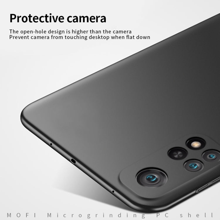 For Xiaomi Mi 10T / 10T Pro / K30S MOFI Frosted PC Ultra-thin Hard C(Black)