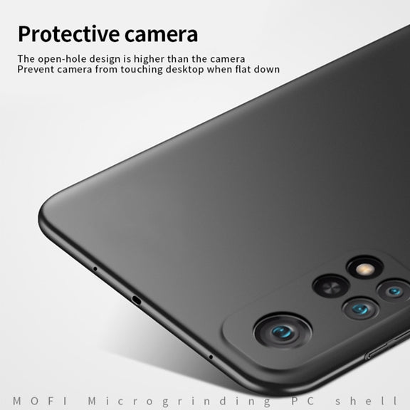 For Xiaomi Mi 10T / 10T Pro / K30S MOFI Frosted PC Ultra-thin Hard C(Black)