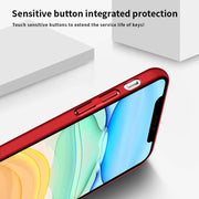 For iPhone 12 mini MOFi Honeycomb Texture Breathable PC Shockproof Protective Back Cover Case (Gold)