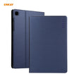 For Samsung Galaxy Tab A7 10.4 T500 / T505 2020 / 2022 ENKAY Horizontal Flip PU Leather + TPU Smart Case with Holder & Sleep / Wake-up Function(Dark Blue) - free shipping - PMc TechLife - Order now!