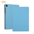 For Samsung Galaxy Tab A7 10.4 T500 / T505 2020 / 2022 ENKAY Horizontal Flip PU Leather + TPU Smart Case with Holder & Sleep / Wake-up Function(Light Blue) - free shipping - PMc TechLife - Order now!