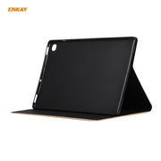 For Samsung Galaxy Tab A7 10.4 T500 / T505 2020 / 2022 ENKAY Horizontal Flip PU Leather + TPU Smart Case with Holder & Sleep / Wake-up Function(Light Blue)