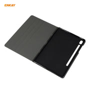 For Samsung Galaxy Tab S8 / Galaxy Tab S7 11.0 T870 / T875 ENKAY Horizontal Flip PU Leather + TPU Smart Case with Holder & Sleep / Wake-up Function(Dark Blue)