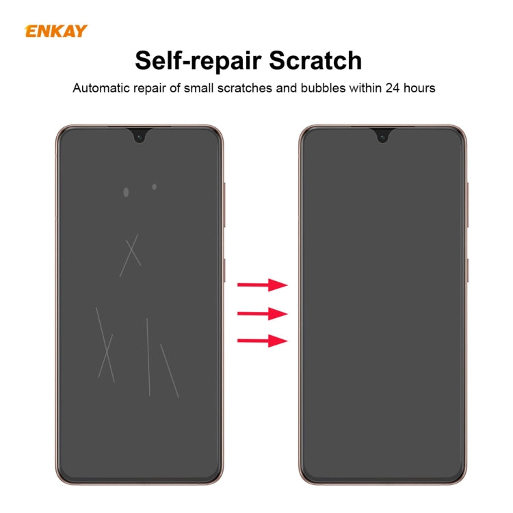For Samsung Galaxy S21 5G ENKAY Hat-Prince 0.1mm 3D Full Screen Protector Explosion-proof Hydrogel Film