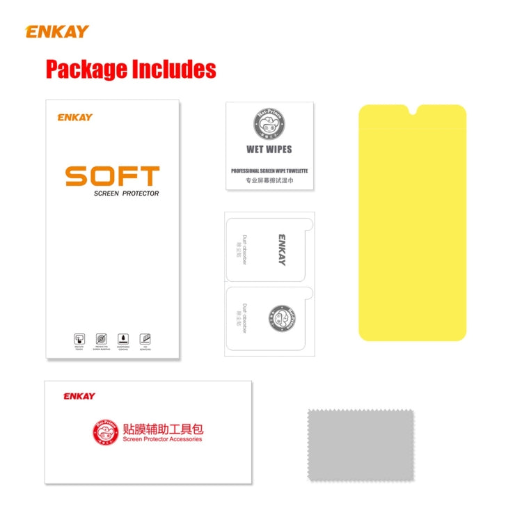 For Samsung Galaxy S21 5G ENKAY Hat-Prince 0.1mm 3D Full Screen Protector Explosion-proof Hydrogel Film