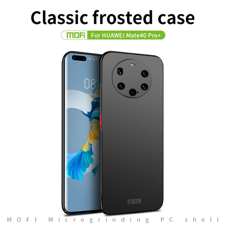 For Huawei Mate 40 Pro+ MOFI Frosted PC Ultra-thin Hard Case(Blue)
