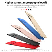 For Huawei Mate 40 Pro+ MOFI Frosted PC Ultra-thin Hard Case(Gold)