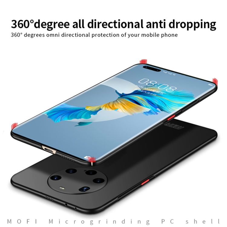 For Huawei Mate 40 Pro+ MOFI Frosted PC Ultra-thin Hard Case(Red)
