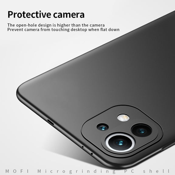 For Xiaomi Mi 11 MOFI Frosted PC Ultra-thin Hard Case(Blue)