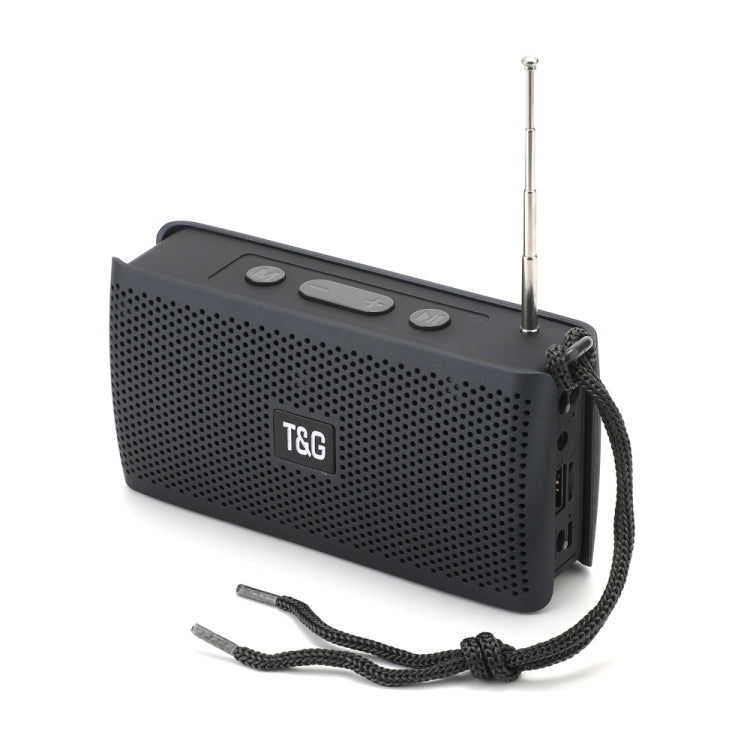 T&G TG282 Portable Bluetooth Speakers with Flashlight, Support TF Card / FM / 3.5mm AUX / U Disk / Hands-free Call(Blue)