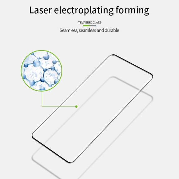 For Huawei Mate 40 MOFI 9H 3D Explosion Proof Hot Bending Full Screen Covered Tempered Glass Film(Black)