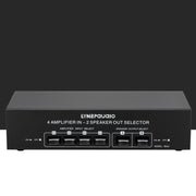 4 Input 2 Output Power Amplifier And Speaker Switcher Speaker Switch Splitter Comparator 300W Per Channel Without Loss Of Sound Quality