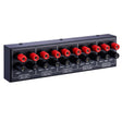 1 In And 4 Out Amplifier Sound Speaker Distributor, 4-Area Sound Source, Signal Distribution Panel, Single Audio Input, 300W Per Channel -  by PMC TechLife | Online Shopping South Africa | PMC TechLife | Buy Now Pay Later Mobicred