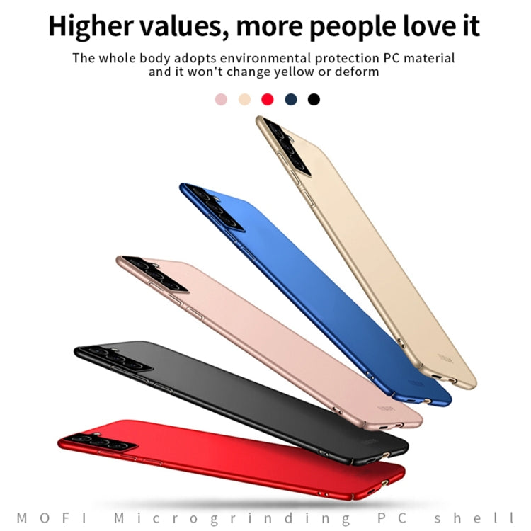 For Samsung Galaxy S21 5G MOFI Frosted PC Ultra-thin Hard Case(Black)
