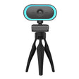 C11 2K Picture Quality HD Without Distortion 360 Degrees Rotate Built-in Microphone Sound Clear Webcams with Tripod(Blue) - free shipping - PMC Jewellery - Order now!