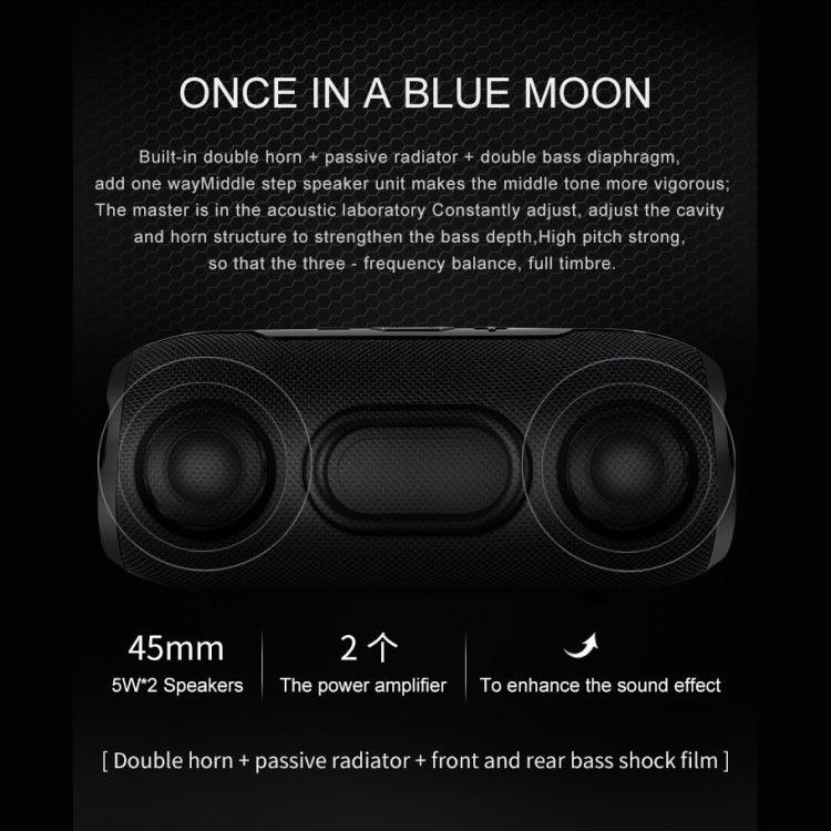 T&G TG613 TWS Solar Portable Bluetooth Speakers with LED Flashlight, Support TF Card / FM / AUX / U Disk(Red)