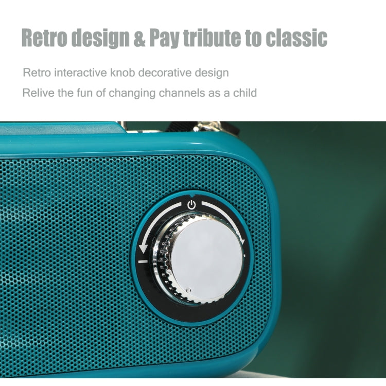 T&G TG613 TWS Solar Portable Bluetooth Speakers with LED Flashlight, Support TF Card / FM / AUX / U Disk(Red)