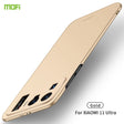 For Xiaomi Mi 11 Ultra MOFI Frosted PC Ultra-thin Hard Case(Gold) - free shipping - PMC TechLife - Order now!