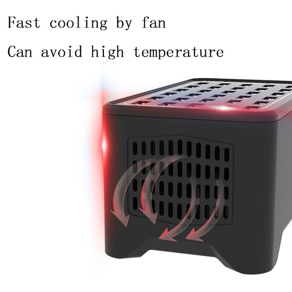 150W 25 USB Ports Fast Charger Station Smart Charger, AC 110-240V, Plug Size:EU Plug
