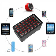 XLD-A7 150W 30 USB Ports Fast Charger Station Smart Charger, AC 110-240V, Plug Size:EU Plug